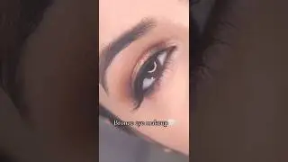 Flawless Bronze Eye Makeup Look | Easy Tutorial #shorts #shortfeed #makeup #youtubeshorts