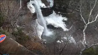 ПЕРВОБЫТНАЯ КРАСОТА КАТСКИЛЛ. ЧАСТЬ 1 - КАТЕРСКИЛЛЬСКИЙ ВОДОПАД.  Kaaterskill falls & Hudson valley