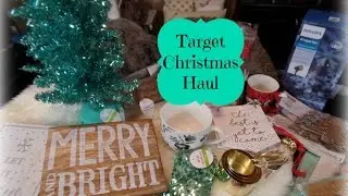 Target Christmas 2016 Haul- Dollar Spot, Home Decor, Holiday Snacks, & More