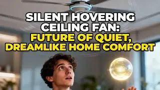 Silent Hovering Ceiling Fan: Future of Quiet, Dreamlike Home Comfort