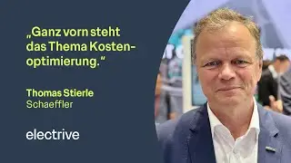 &bdquo;Ganz vorn steht das Thema Kostenoptimierung&ldquo; &ndash; Thomas Stierle von Schaeffler