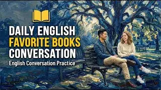 English Conversation: Talking About Favorite Books at the Park