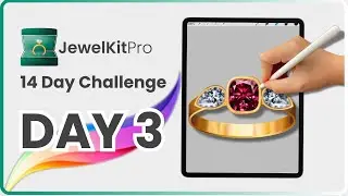 Day 3: Master Layering with a Ruby Ring | Learn to Design Jewelry in Procreate with JewelKitPro