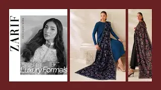 Zarif Unstitched Luxury Formals 2025 | Buy Pakistani Dresses Online UK