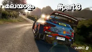 Wrc 8 Fia World Rally Championship malayalam game play #part3