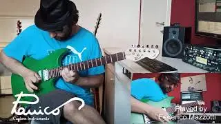 Panico Guitars M Series Beat it Michael Jackson solo