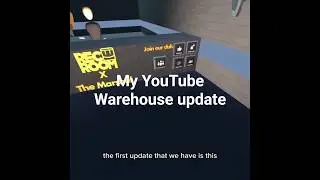 My rec room YouTube Warehouse (new update) #recroom