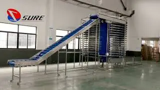 Spiral cooling tower