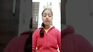 Hindi Poem reading under 100 days reading campaign by Trisha Singh 6C from K V No.1 Roorkee