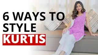 KURTI OUTFIT IDEAS for College/Office Girls! | EVERYDAY Indian outfits