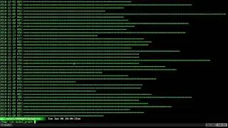Water Pump Simple Graph of Usage Linux Shell Tutorial