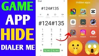 🤫app hide kaise karen| mobile me apps Kaise chhupaye| How To Hide Free Fire In Dialer😱