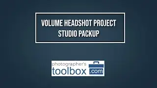 Volume Headshot Project - On-Site Studio Packup