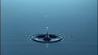 Slow moting water drop ❤️