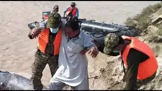 PAKISTAN NAVY RESCUE AND RELIEF OPERATION AT DADU