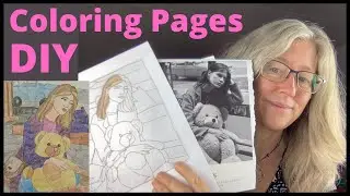 DIY Coloring Page Tutorial
