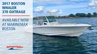 2017 Boston Whaler 370 Outrage Boat For Sale at MarineMax Boston, MA