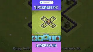 Best town hall 7 farming base #shortvideos #shorts #short #youtubeshorts #th7 #coc