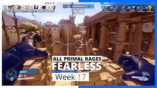 FEARLESS WINSTON - All the Primal Rages in Week 17 - Countdown Cup | OWL Season 2021 Highlights