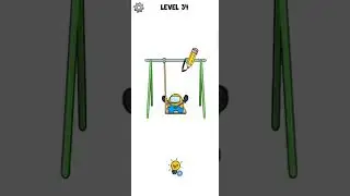Draw Missing Part Brain Puzzle Game Level 34 #drawmissingpart