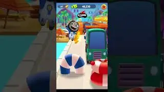 Talking Tom Gold Run Astronaut Tom Runs in The Water Park Funny Race Gameplay #Shorts #TalkingTom