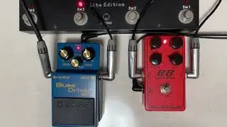 [Comparison] BD-2 vs BB Preamp w/ Tele & Marshall #boss #bluesdriver #xotic (no talking)