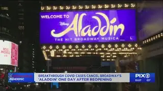 COVID latest: Aladdin shut down over breakthrough cases