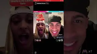 Live Perversa y Michael Tiktok una locura 😂😂😂💜🤎#laperversa #michaelflores #tiktok 