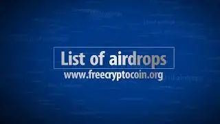 Freecryptocoin.org - List of airdrops ethereum in usd