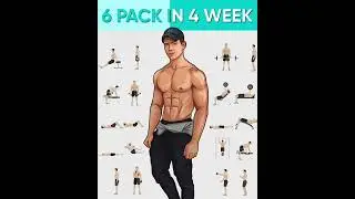 6 Packs In 4 Week #sixpacksworkout #6packs