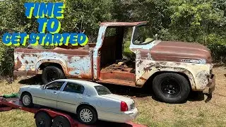 Strip down the 57, and pick up the donor car!