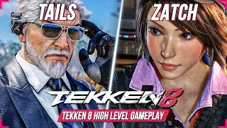 TEKKEN 8 ⚡ Tails (VICTOR)  Vs  Zatch (ASUKA) 💪 T8 High Level Gameplay