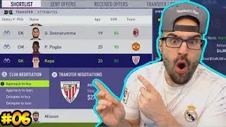 WOW WE SIGNED THE NEW DE GEA!! $40,000,000 - FIFA 18 Career Mode Real Madrid #06