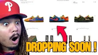 Cactus Plant Flea Market&rsquo;s Nike Swamp Sponge Dunks Are Coming Soon