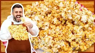 PIPOCA DOCE IGUAL DE CINEMA I CARAMELIZADA I SUPER FÁCIL DE FAZER I Receitas de Pai