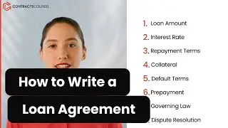 How to Write a Loan Agreement [8 EASY steps]