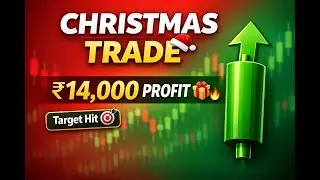 The Christmas Trade That Hit Target 🎄 | Live Price Action Breakdown & STBT Result!