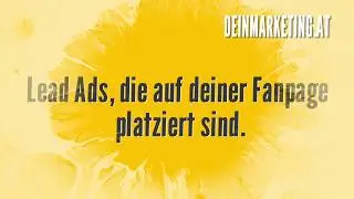 Facebook Lead Ads, die auf deiner Fanpage platziert sind. Beispiele