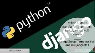 13. Django Bangla Tutorial | Using Django Template for Loop on Django Framework.