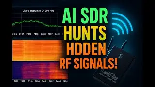 RF HUNTER | Я построил ИИ SDR, который ищет скрытые радиочастотные сигналы в режиме реального вре...