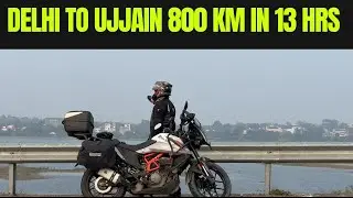 Delhi to Ujjain 800 km nonstop ride in 12 hrs 