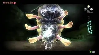 Zelda: Twilight Princess HD - Twilit Bloat Boss Fight (No Damage)