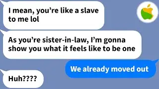 【Apple】 My husband's sister says that she'll use me like a slave to take care of her kids...