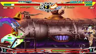 Vampire Savior - The Lord of Vampire (Morrigan Aensland) - (Partida completa 1CC) Episodio 054