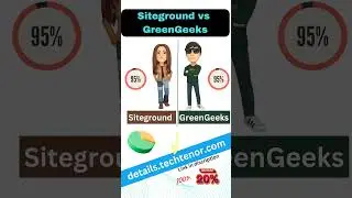 siteground vs GreenGeeks web hosting #bestwebhosting #siteground #GreenGeeks #domainname #webhosting