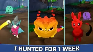 1 WEEK of Hunting in Loomunity Park!