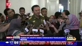 Pemrov DKI Desak Warga Gunakan Transportasi Umum