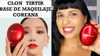 LAKERAIN vs TIRTIR. A prueba el clon de la base coreana de moda.