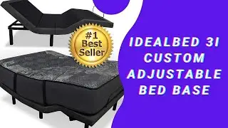 iDealBed 3i Best Custom Adjustable Bed Base | Wireless | Zero Gravity | Programmable Memory.