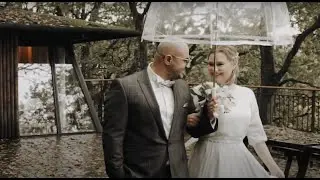Carina and Khodr's Dreamy Forest Elopement